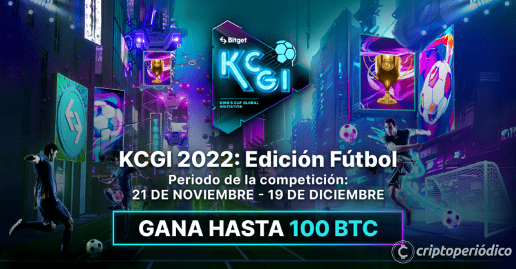 Bitget: Gana hasta 100BTC en la KCGI 2022 otoño edición fútbol
