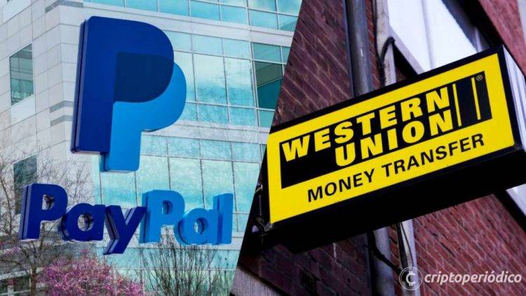 Paypal y Western Union registran marcas para ofrecer una amplia gama de servicios criptográficos