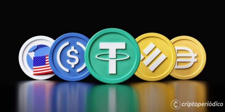 Tether domina los volúmenes de comercio de monedas estables en los Exchanges centralizados a pesar de la disminución de la capitalización de mercado
