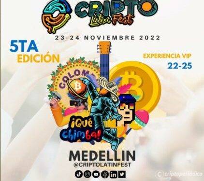 Medellín se convierte en la Blockchain Capital con el Crypto Latin Fest