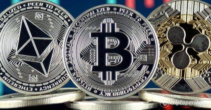 Bitcoin (BTC), Ethereum (ETH) y XRP al borde de un movimiento de precios significativo