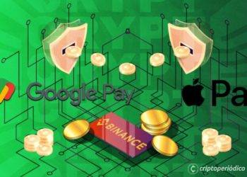 Binance agrega opción para comprar criptomonedas a través de Apple Pay y Google Pay 