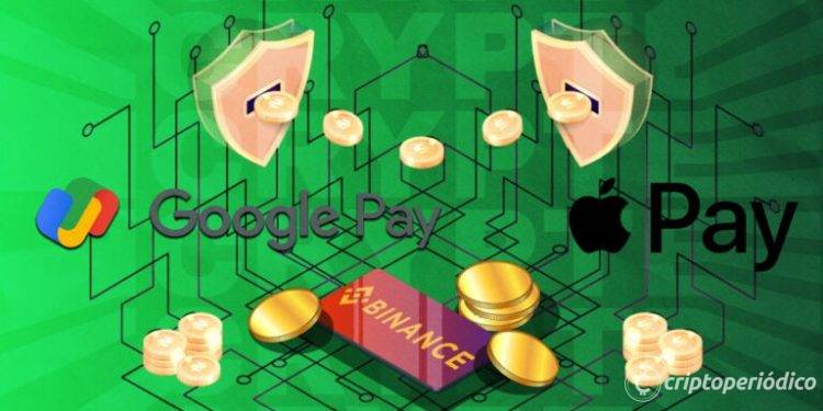 Binance agrega opción para comprar criptomonedas a través de Apple Pay y Google Pay