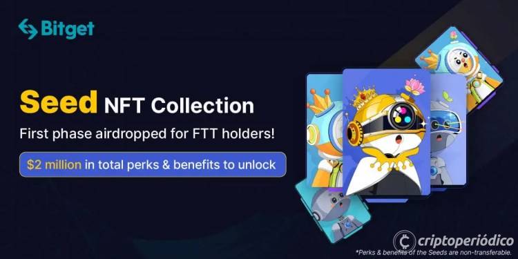 Si eres un holder de FTT, Bitget quiere recompensarte con Airdrops de NFT