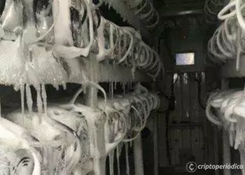 Los mineros de Bitcoin se apagaron cuando la tormenta de invierno azotó América del Norte