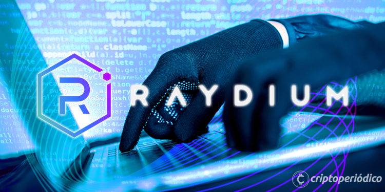 La bolsa Raydium, basada en Solana, sufre un ataque: sustrajeron 2 millones de dólares 1 La bolsa Raydium, basada en Solana, sufre un ataque: sustrajeron 2 millones de dólares
