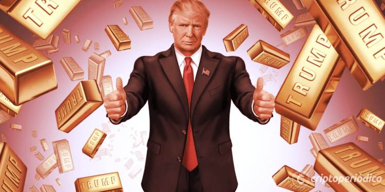 La colección NFT de Donald Trump se agotó tan solo durante su primer día de ventas