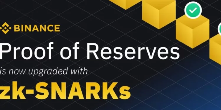 Binance ha desplegado la herramienta zk-SNARKs en el sistema de prueba de reservas 1 Binance ha desplegado la herramienta zk-SNARKs en el sistema de prueba de reservas