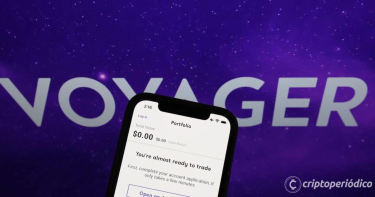 Voyager en bancarrota registra una criptotransacción de USD 7,6 millones