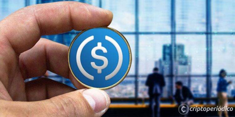 Circle informa un aumento en la circulación de monedas estables del USDC