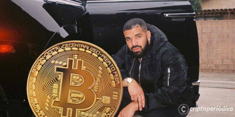 Drake pierde otros $ 40k en BTC en apuestas