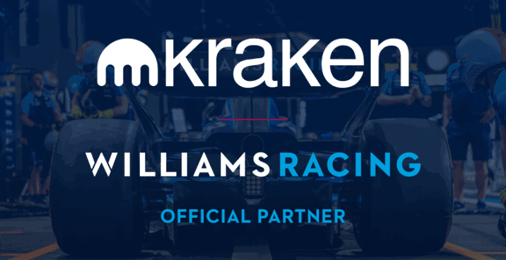 Kraken firma un acuerdo de patrocinio con Williams Racing