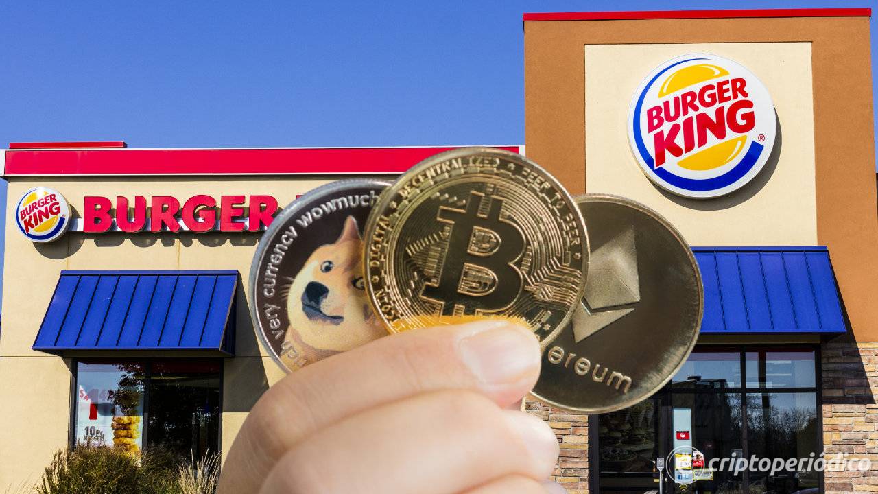 Burger King aceptará cripto pagos a través de Binance y Alchemy Pay