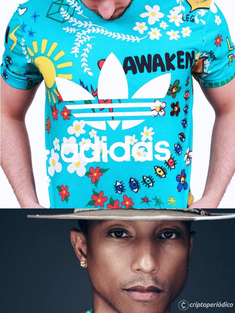 Adidas y Pharrell lanzan ropa digital para los poseedores de Doodles NFT