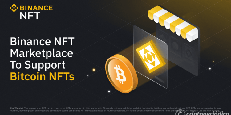El mercado de NFT de Binance amplía su oferta y da la bienvenida a las NFT de Bitcoin