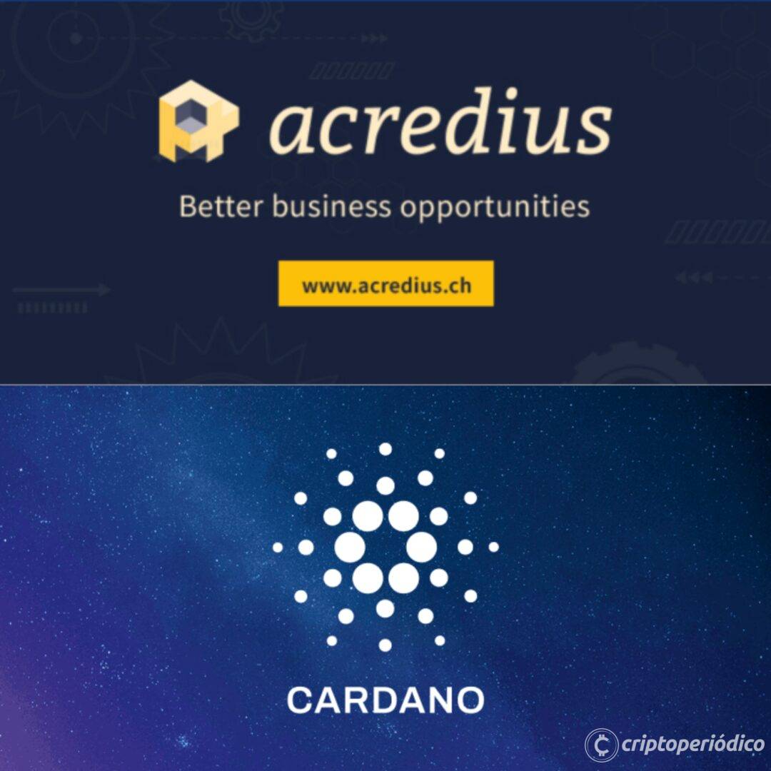 La plataforma financiera suiza Acredius se lanza en Cardano