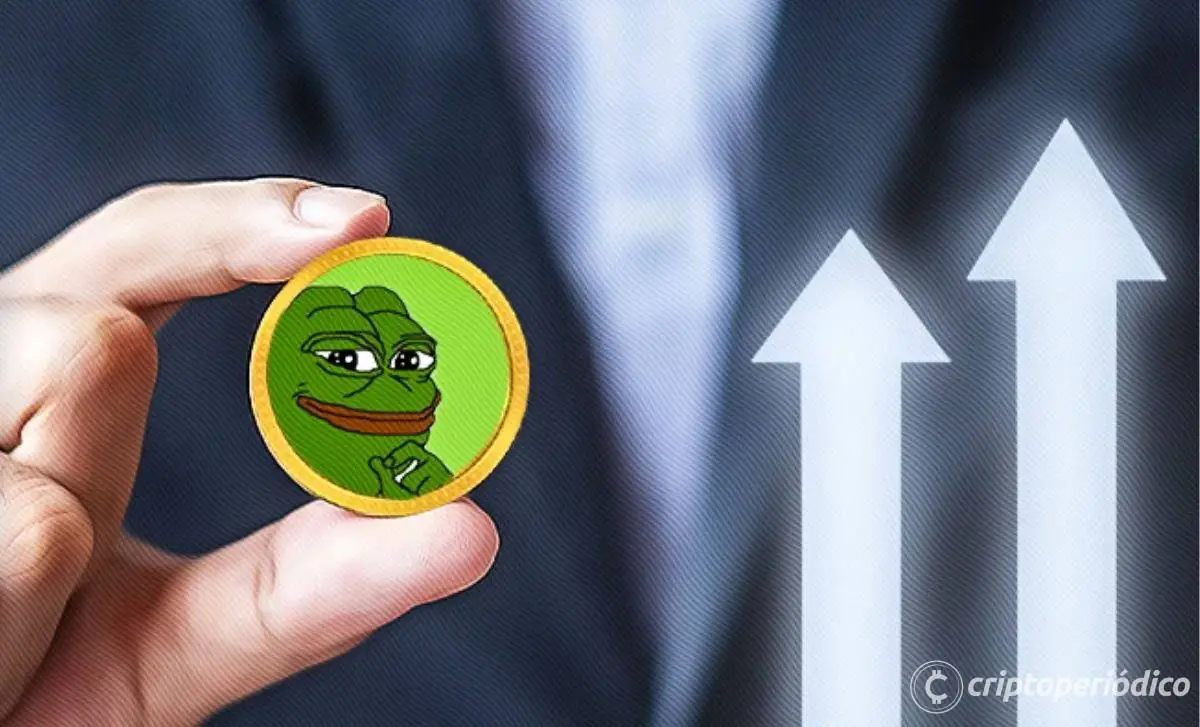 PEPE se dispara un 120% y se convierte en la tercera mayor moneda meme del mundo
