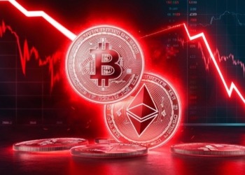 Bitcoin, Ethereum y Dogecoin Caen: Liquidan $444 Millones en Posiciones Largas