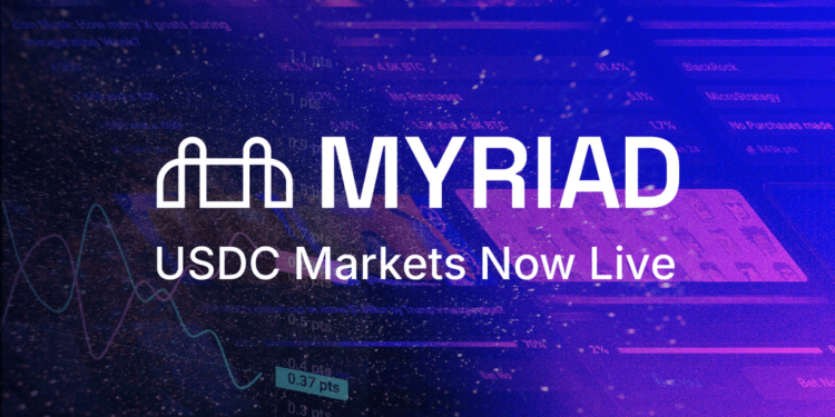MYRIAD Revoluciona el Juego con el Lanzamiento de Mercados de Predicción en USDC