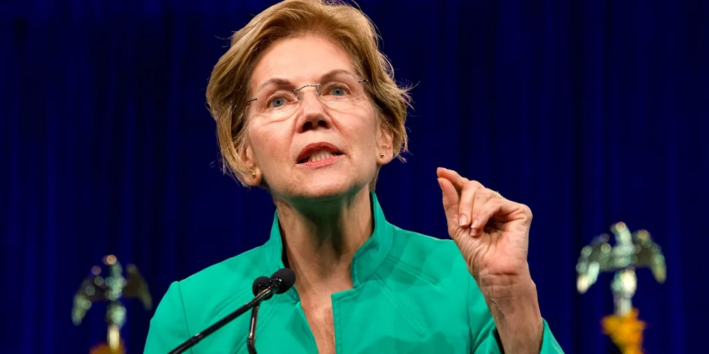 Elizabeth Warren denuncia el plan de Trump y Musk sobre las stablecoins como un gran fraude