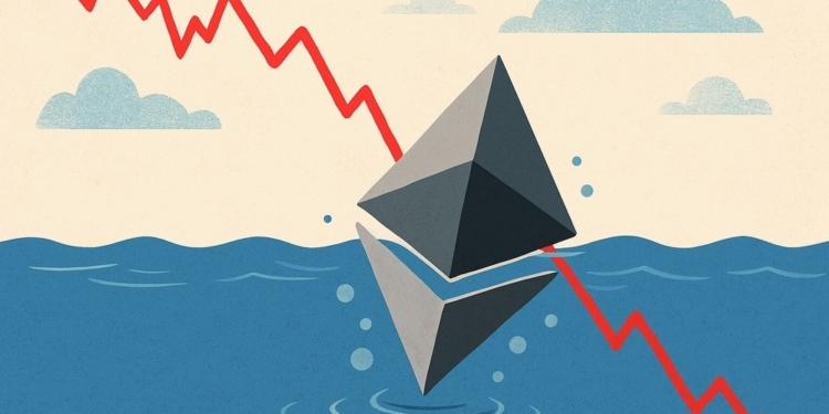 Ethereum sufre una caída tremenda del 60% en solo un año: ¿qué está pasando?