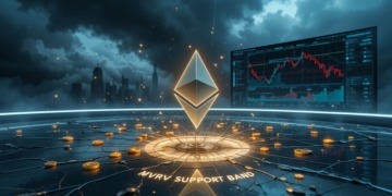 Ethereum se desploma bajo un umbral crucial mientras las reservas de divisas tocan su punto más bajo en años