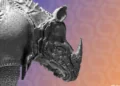 Las icónicas esculturas del 'Rinoceronte' de Dürer invaden la blockchain de Bitcoin en el Museo Británico