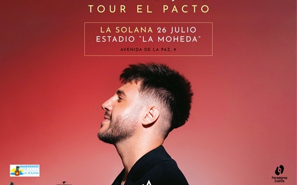 Antonio José trae su magia musical a La Solana el 26 de julio en la emocionante Feria de Santiago y Santa Ana 1 Antonio José trae su magia musical a La Solana el 26 de julio en la emocionante Feria de Santiago y Santa Ana