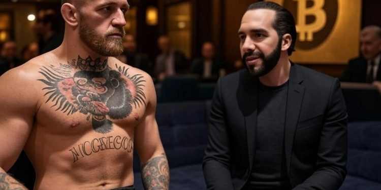 El inesperado encuentro entre Nayib Bukele y Connor McGregor por una innovadora Reserva de Bitcoin en Irlanda