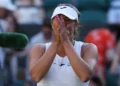 Solana Sierra hace historia en Wimbledon y su raqueta será exhibida en el museo del torneo