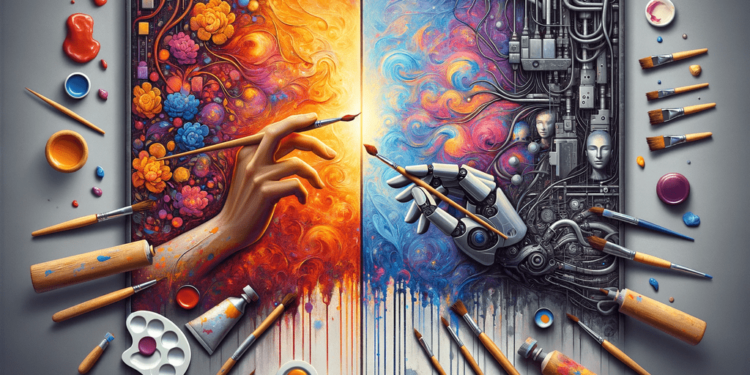 La Batalla entre la Creatividad Humana y la IA: ¿Puede un Algoritmo Igualar el Arte Verdadero?