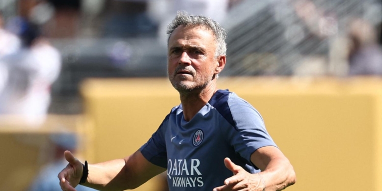 Luis Enrique deslumbra bajo el sol de New Jersey
