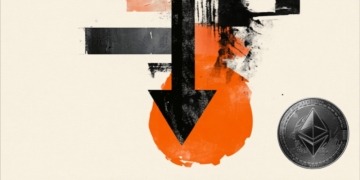 Ethereum en peligro: caída del 8% mientras BitMine y las ballenas de Bitcoin acumulan poder