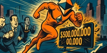 Ethereum supera los 500 mil millones en tiempo récord, aventajando a Apple y Bitcoin