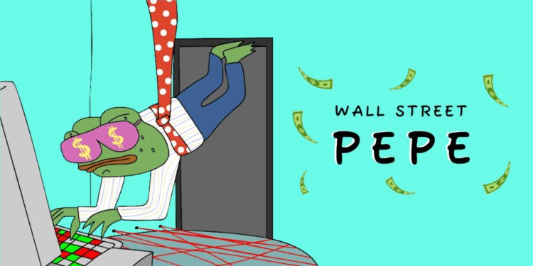 El fenómeno Wall Street Pepe: 1.700 NFTs creados y 1,7 billones de WEPE destruidos