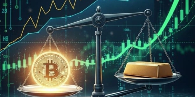 JPMorgan revela un sorprendente hallazgo: el bitcoin podría ser más valioso que el oro. 1 JPMorgan revela un sorprendente hallazgo: el bitcoin podría ser más valioso que el oro.