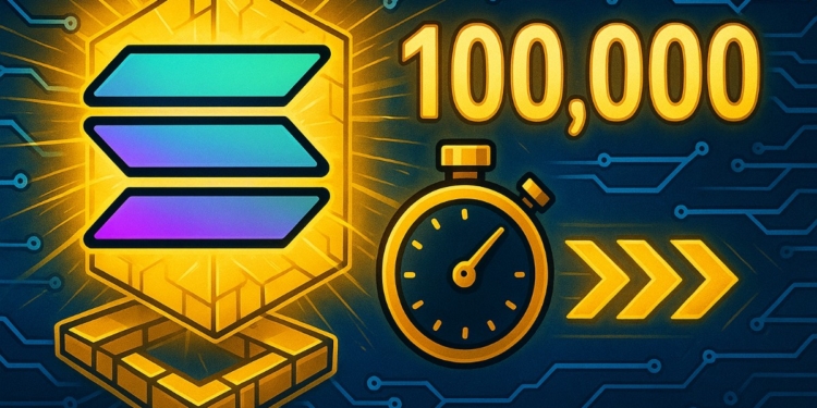 Solana alcanza 100,000 transacciones por segundo: ¿qué significa este hito para el futuro de la blockchain?