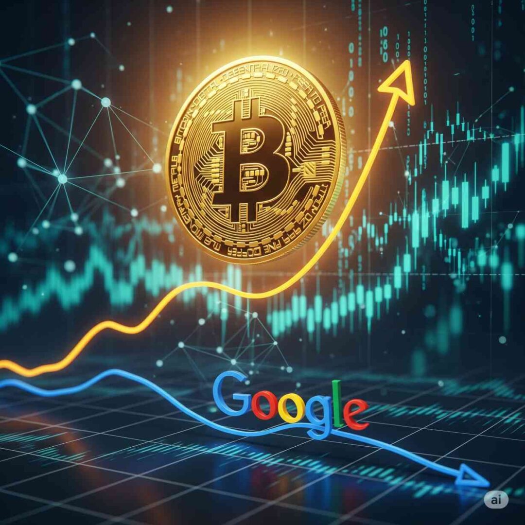 Bitcoin desbanca a Google y se convierte en el quinto activo más valioso del planeta