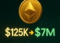 Un trader transforma 125.000 dólares en 7 millones apostando por futuros de Ethereum: el fenómeno CoinFutures que no te puedes perder.