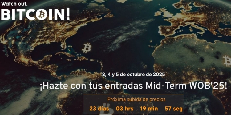 Madrid se alista para Watch Out, Bitcoin! 2025: el evento clave sobre Bitcoin que no te puedes perder en España. 1 Madrid se alista para Watch Out, Bitcoin! 2025: el evento clave sobre Bitcoin que no te puedes perder en España.