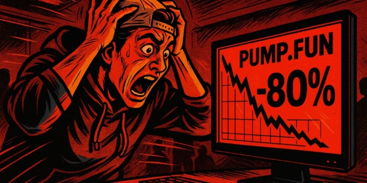 Pump.fun sufre una caída del 80% en ingresos: ¿qué temen los traders?