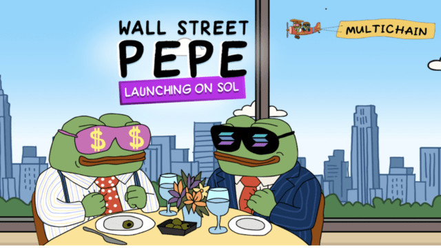 Wall Street Pepe se lanza a la conquista de Solana: ¿Puede WEPE convertirse en la nueva estrella de las monedas meme?