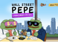 Wall Street Pepe da el salto a Solana y busca reinar en el mundo de las monedas meme