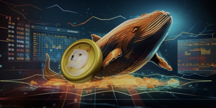 Ballenas de Dogecoin generan dudas mientras el precio se mantiene en un punto crítico