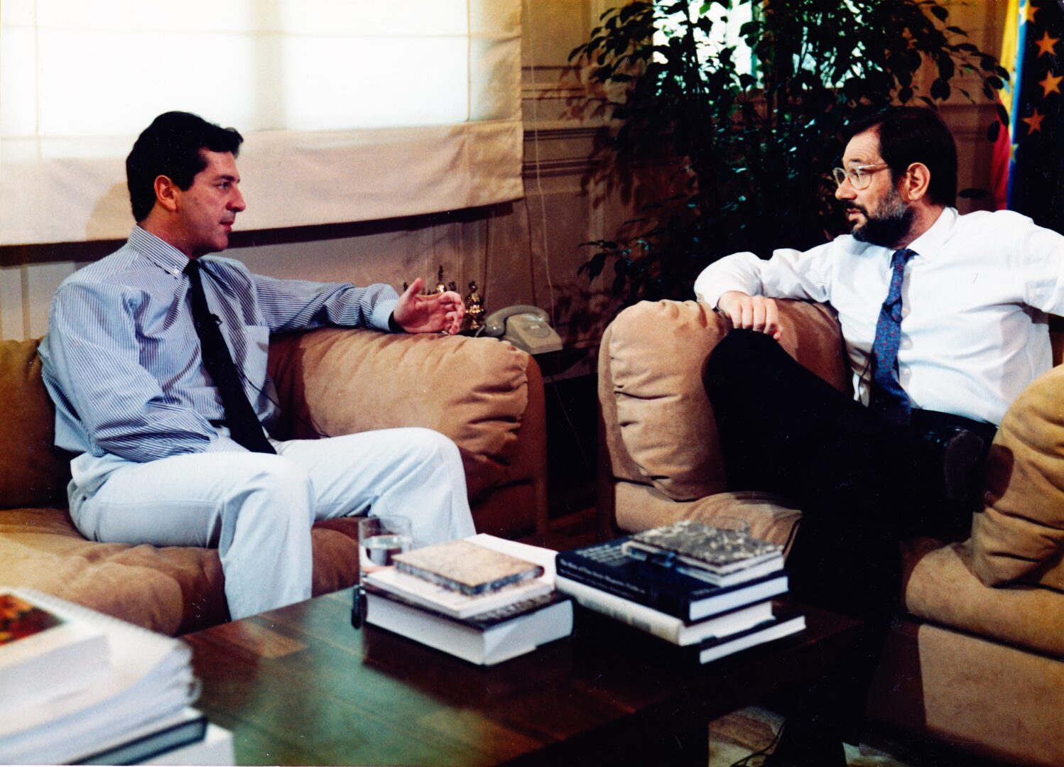 Una conversación fascinante con Javier Solana y Gonzalo Alonso que no te querrás perder