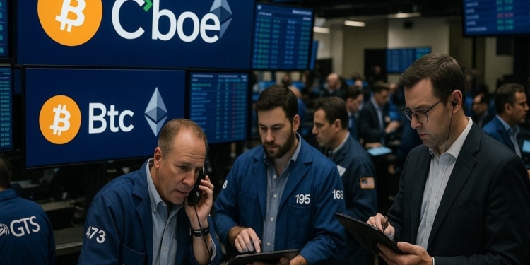 Cboe despierta el interés del mercado: Lanzará futuros continuos de Bitcoin y Ethereum en noviembre 1 Cboe despierta el interés del mercado: Lanzará futuros continuos de Bitcoin y Ethereum en noviembre