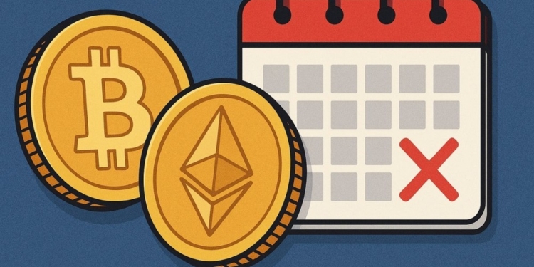 Impactante calma en el mercado: ¿Qué nos revela la expiración de opciones de Bitcoin y Ethereum por 4.3 mil millones de dólares?