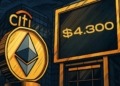 Citigroup anticipa un sorprendente precio de Ethereum: ¿llegará a los $4.300 para fin de año?