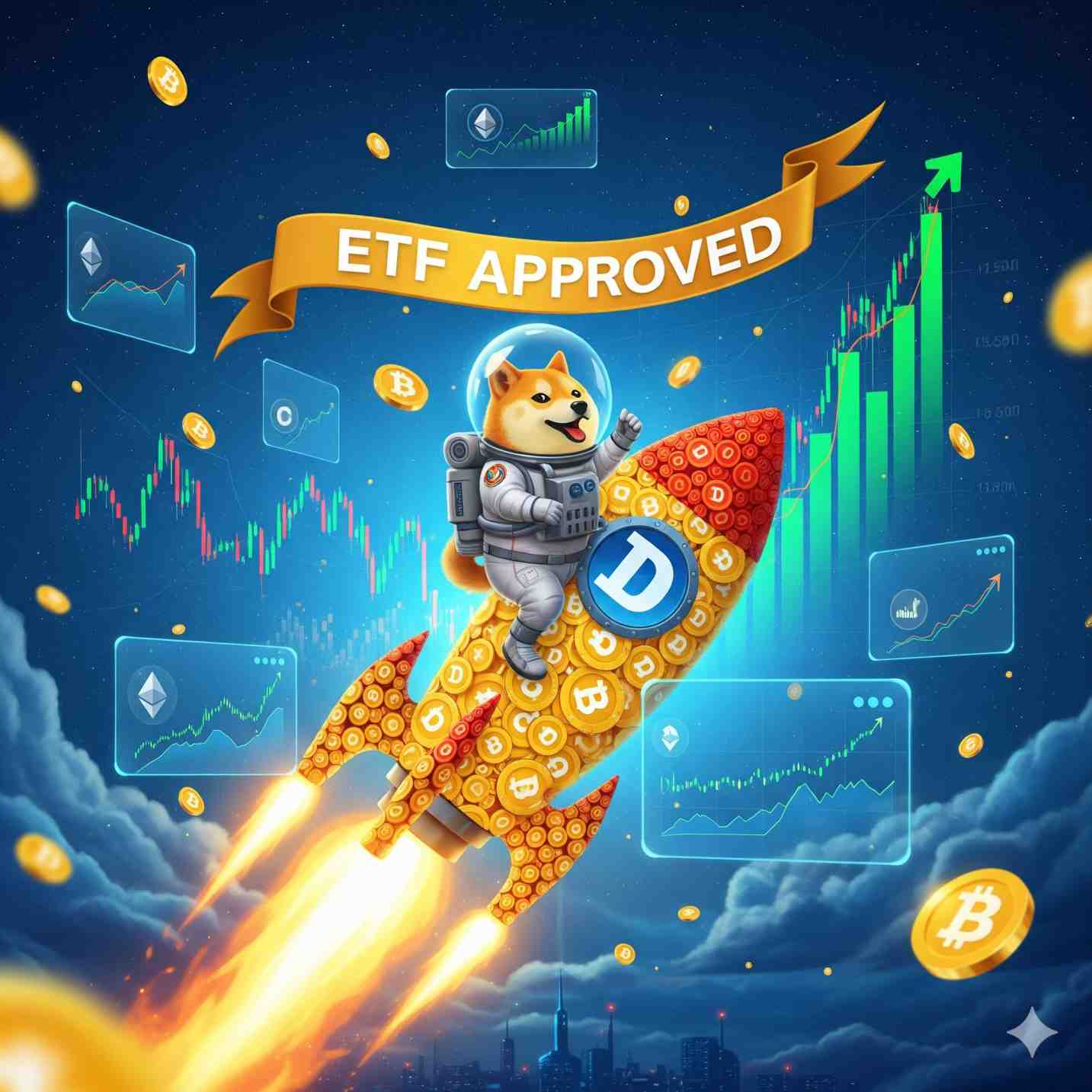 ¡Impacto en el mercado! Descubre el precio actual de Dogecoin y las novedades tras el lanzamiento de su ETF. 1 ¡Impacto en el mercado! Descubre el precio actual de Dogecoin y las novedades tras el lanzamiento de su ETF.