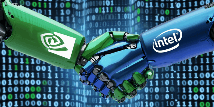 Intel Experimenta un Asombroso Aumento del 23% Tras Su Asociación con Nvidia en Hardware de Inteligencia Artificial